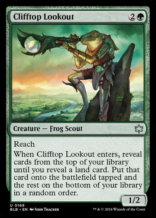 BLB-0168 | Clifftop Lookout | EN  | - | Foil