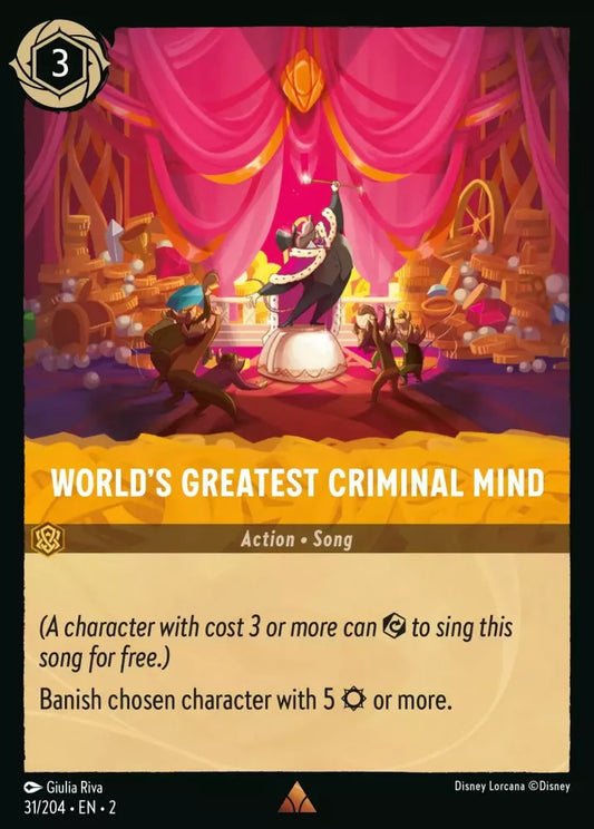 Set 2-031 | World's Greatest Criminal Mind | Rare
