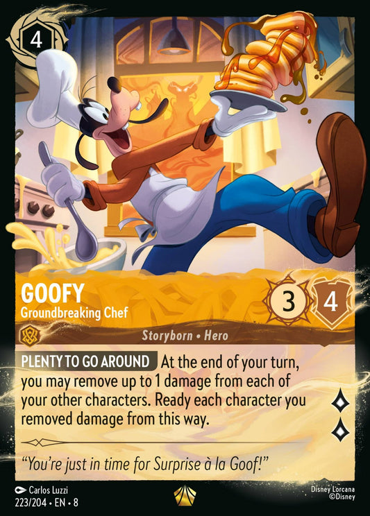 Set 8-004 | Goofy - Groundbreaking Chef | Legendary