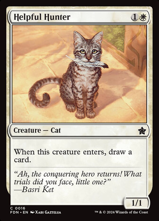FDN-016 Helpful Hunter | Common (EN)