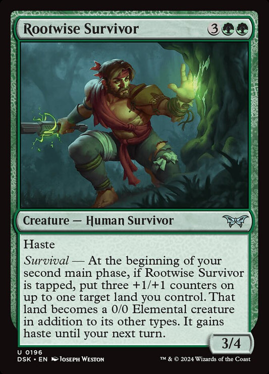 DSK-0196 | Rootwise Survivor | EN  | - | Non-Foil