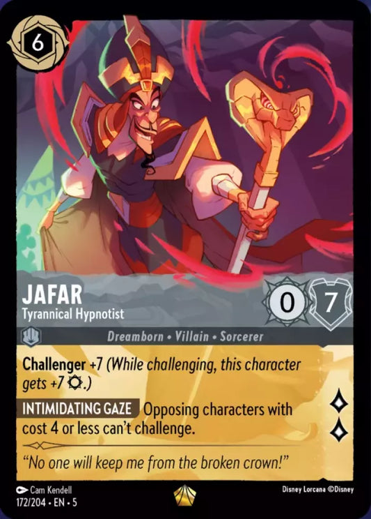 Set 5-172 | Jafar - Tyrannical Hypnotist | Legendary