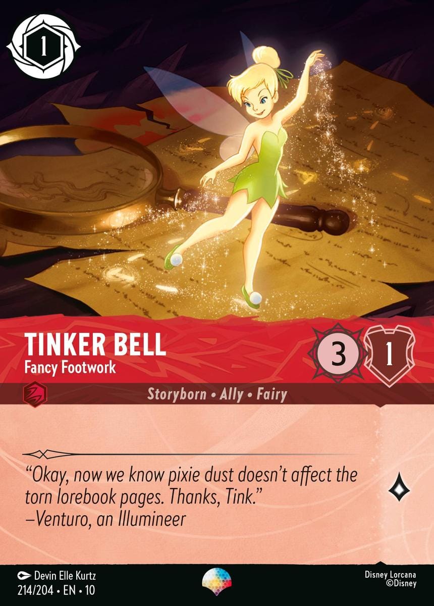 Set 10-214 | Tinker Bell - Fancy Footwork | Epic