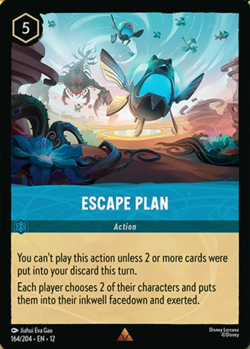 Set12-164 | Escape Plan | Rare | Non-Foil