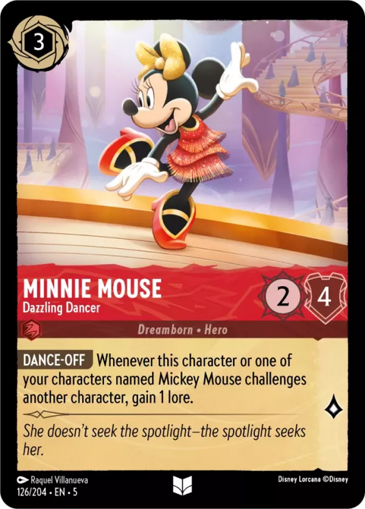 Set 5-126 | Minnie Mouse - Dazzling Dancer | Uncommon