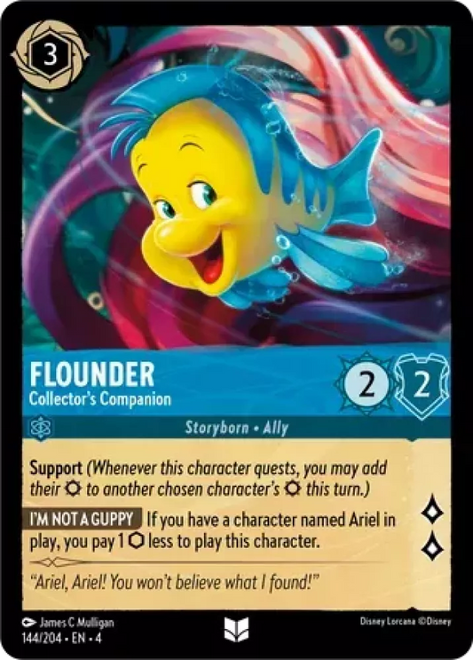 Set 4-144 | Flounder - Collector's Companion | Uncommon