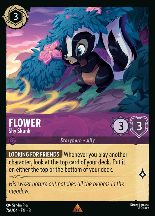 Set 8-076 | Flower - Shy Skunk | Rare