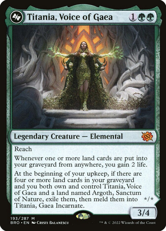 BRO-0193 | Titania, Voice of Gaea | EN  | - |