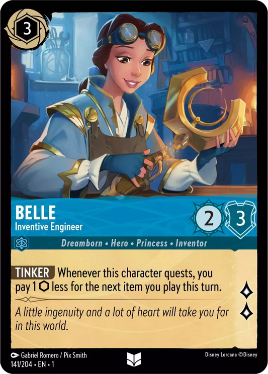 Set 1-141 | Belle - Inventive Engineer |  Uncommon