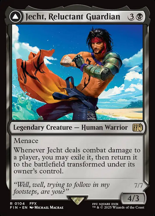 FIN-104 Jecht, Reluctant Guardian // Braska's Final Aeon | Rare (EN)