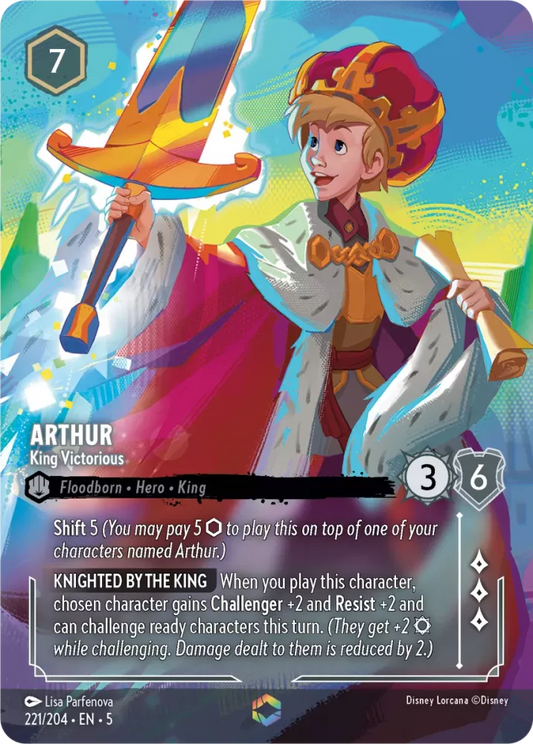 Set 5-221 | Arthur - King Victorious | Enchanted