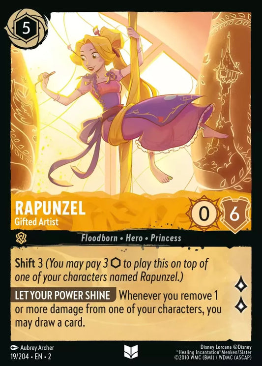 Set 2-019 | Rapunzel - Gifted Artist | Uncommon