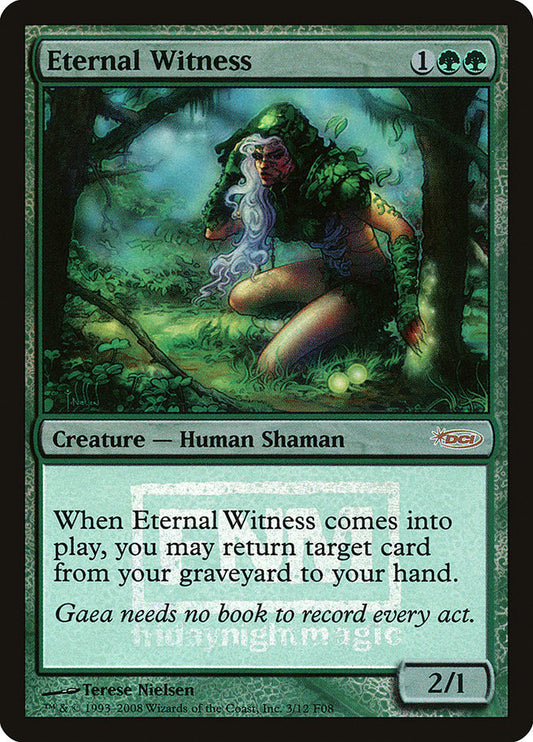 F08-0003 | Eternal Witness | EN  | - | Foil