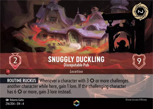Set 4-216 | Snuggly Duckling - Disreputable Pub | Enchanted