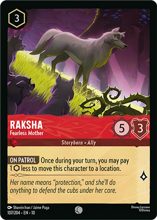 Set 10-107 | Raksha - Fearless Mother | Common