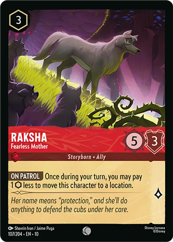 Set 10-107 | Raksha - Fearless Mother | Common