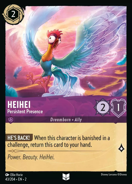 Set 2-043 | HeiHei - Persistent Presence | Uncommon