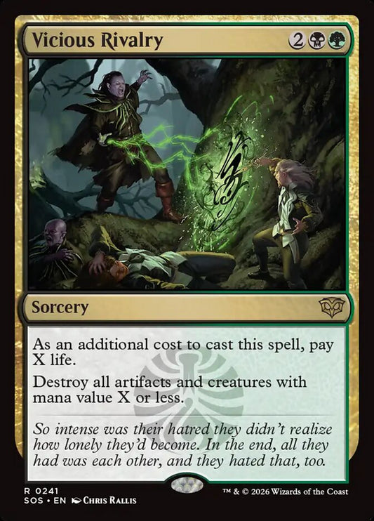 SOS-241  Vicious Rivalry -EN- R (Non-Foil)