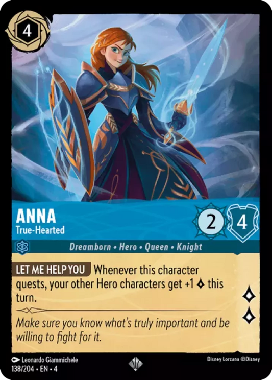 Set 4-138 | Anna - True-Hearted | Super Rare
