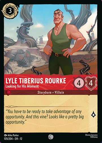 Set12-105 | Lyle Tiberius Rourke – Looking for His Moment | Common | Non-Foil