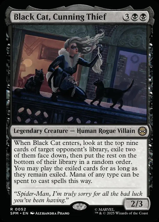 SPM-052 Black Cat, Cunning Thief | Rare (EN)