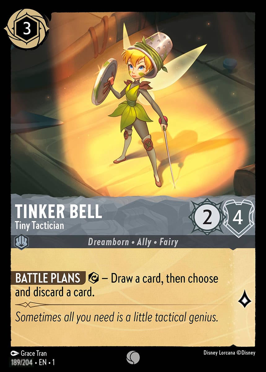 Set 9-189 | Tinker Bell - Tiny Tactician | Common