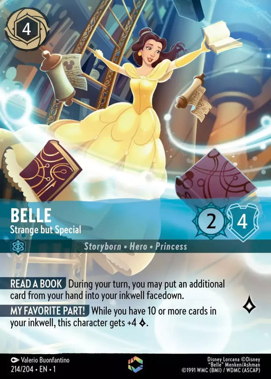 Set 1-214 | Belle - Strange but Special |  Enchanted