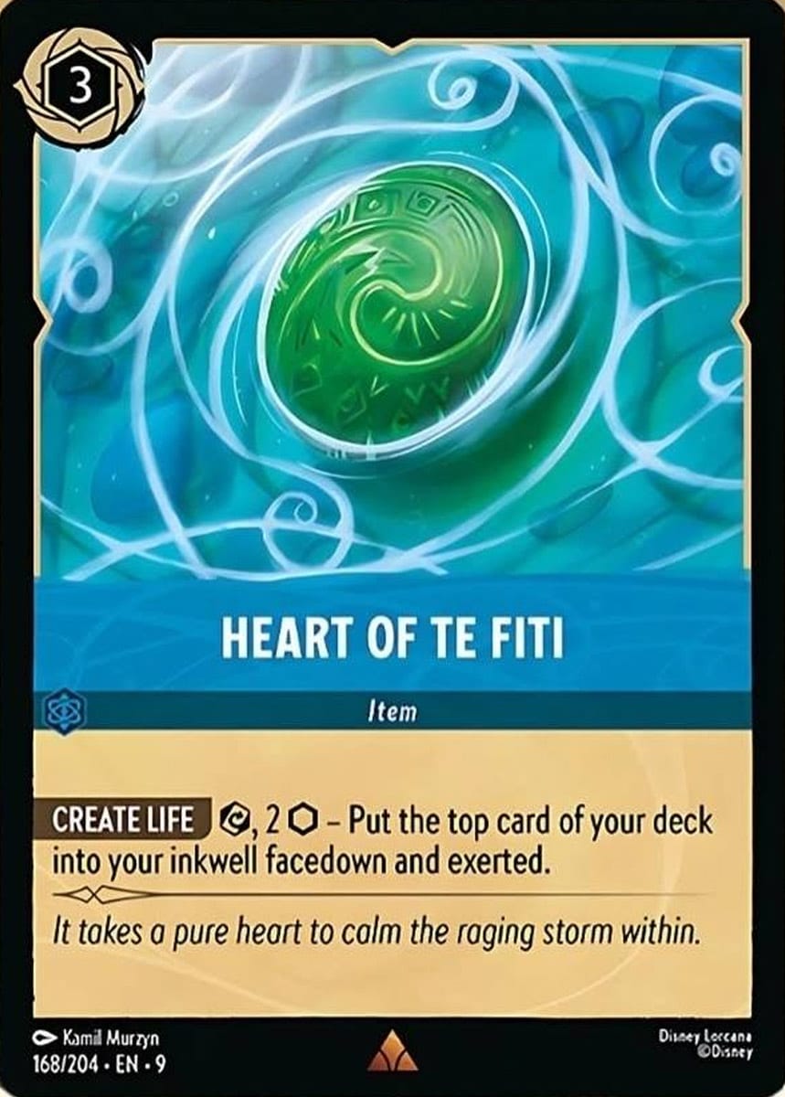 Set 9-168 | Heart of Te Fiti | Rare