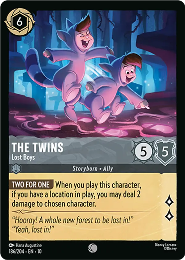 Set 10-186 | The Twins - Lost Boys | Common