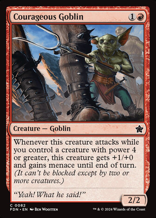 FDN-082 Courageous Goblin | Common (EN)