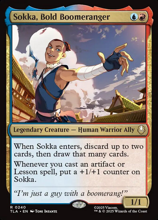 TLA-0240 | Sokka, Bold Boomeranger | EN  | - | Foil