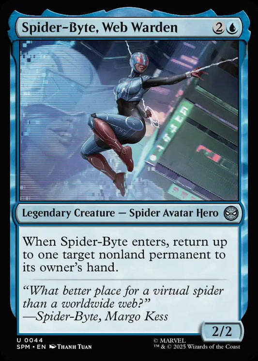 SPM-0044 | Spider-Byte, Web Warden | EN  | U | Non-Foil