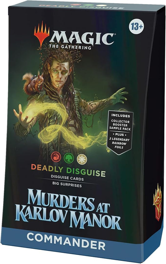 [Magic The Gathering 魔法風雲會] Murders at Karlov Manor | Commander Deck Deadly Disguise