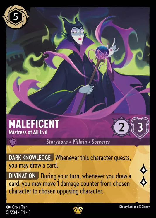 Set 3-051 | Maleficent - Mistress of All Evil | Legendary