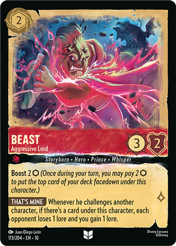Set 10-113 | Beast - Aggressive Lord | Uncommon