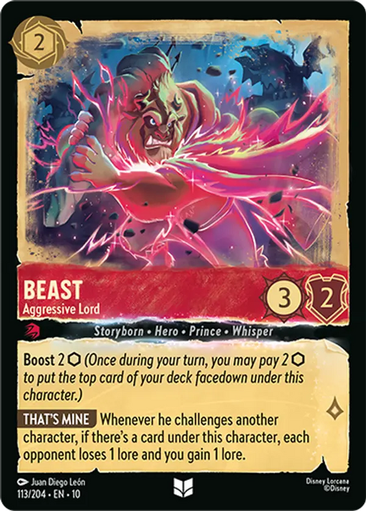 Set 10-113 | Beast - Aggressive Lord | Uncommon