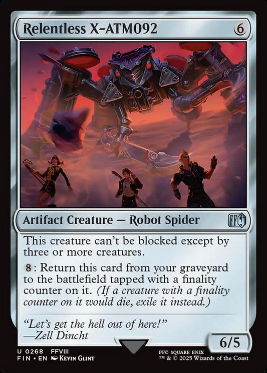 FIN-268 Relentless X-ATM092 | Uncommon (EN)