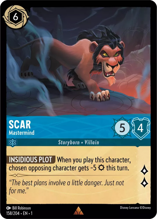 Set 1-158 | Scar - Mastermind |  Rare