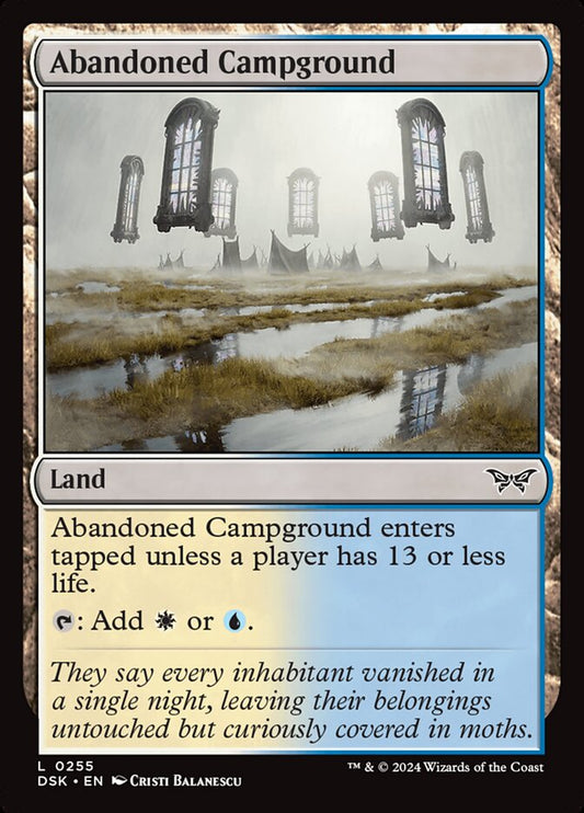 DSK-0255 | Abandoned Campground | EN  | - | Foil
