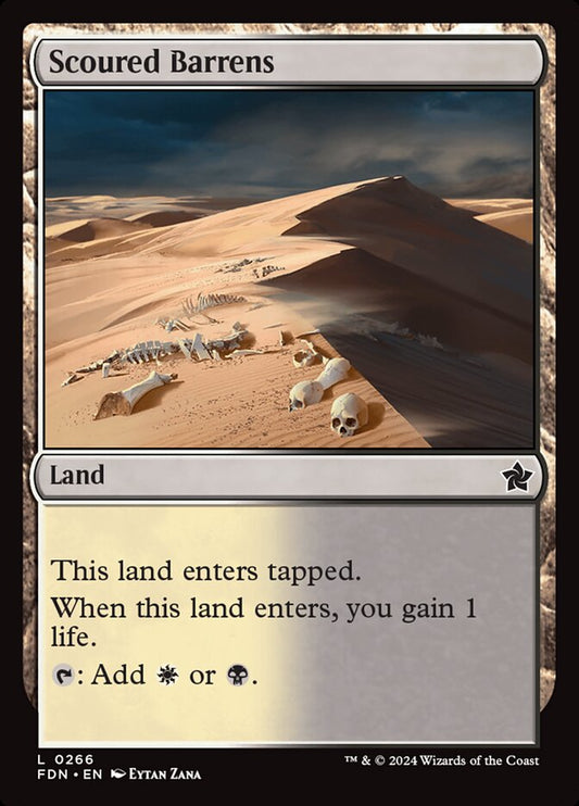 FDN-0266 | Scoured Barrens | EN  | - | Non-Foil