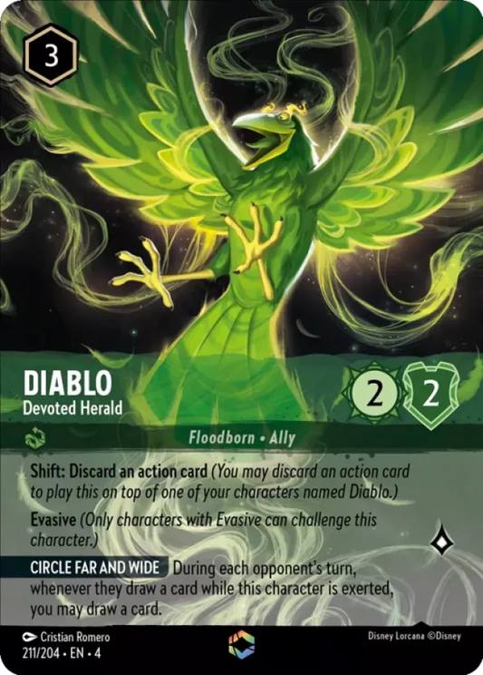 Set 4-211 | Diablo - Devoted Herald | Enchanted