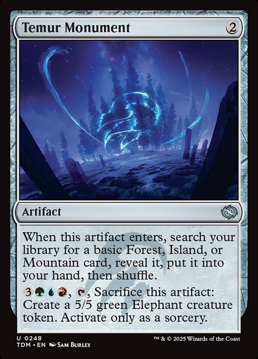 TDM-0248 | Temur Monument | EN  | - | Foil
