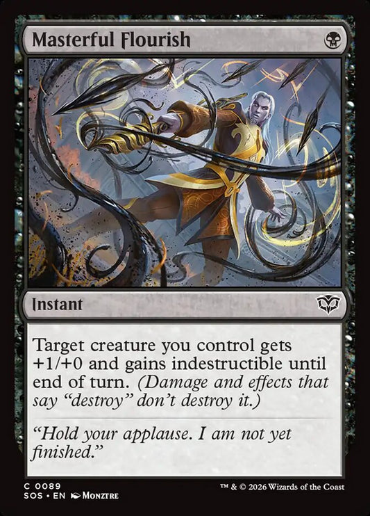 SOS-089 Masterful Flourish -EN- C (Foil)