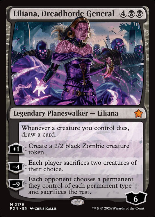 FDN-0176 | Liliana, Dreadhorde General | EN  | - | Non-Foil