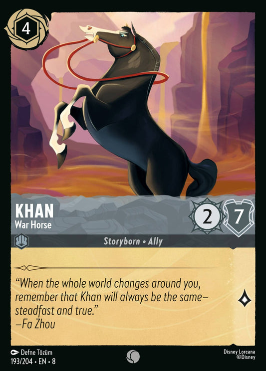 Set 8-193 | Khan - War Horse | Common