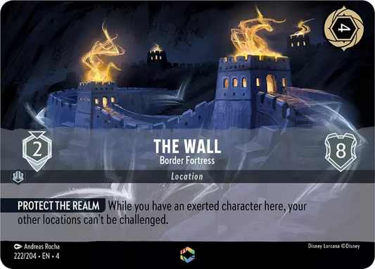 Set 4-222 | The Wall - Border Fortress | Enchanted