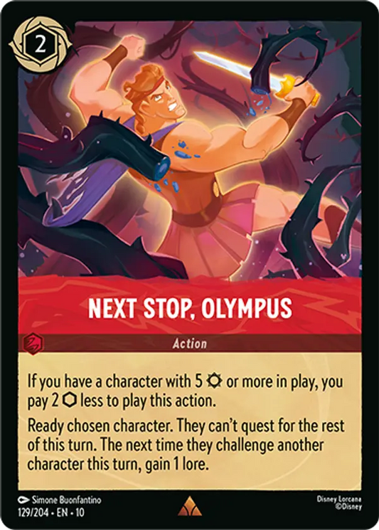 Set 10-129 | Next Stop, Olympus | Rare
