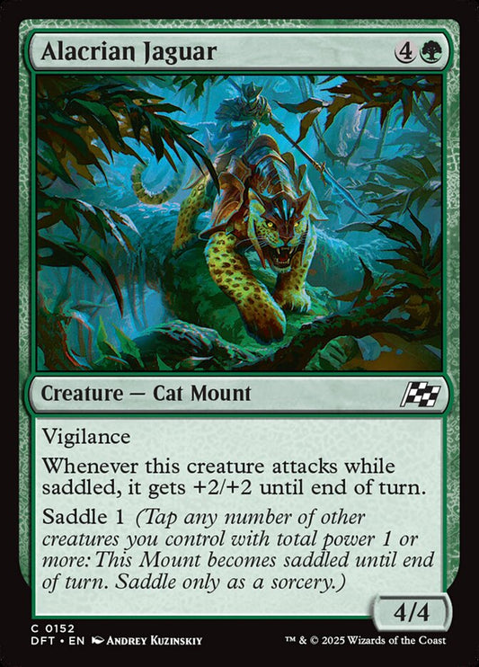 DFT-0152 | Alacrian Jaguar | EN  | - | Non-Foil