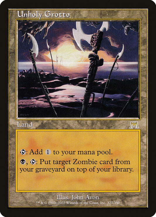 EN | Unholy Grotto | ONS-327 | Rare