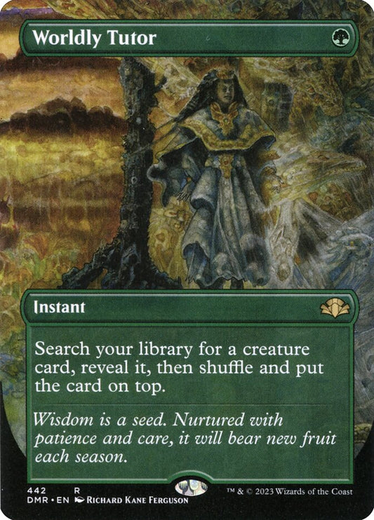 DMR-0442 | Worldly Tutor | EN  | - | Non-Foil